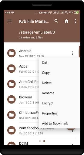 File Manage KVB - file explorer and App Manager screenshot 4