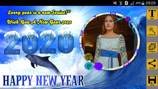 Happy NewYear Photo Frames screenshot 2