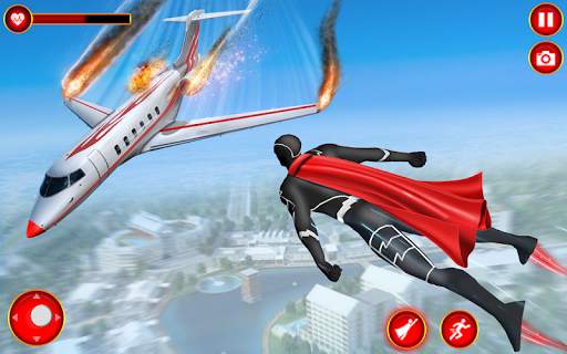 Light Speed Hero: Plane Crash Rescue Game 2020 screenshot 1
