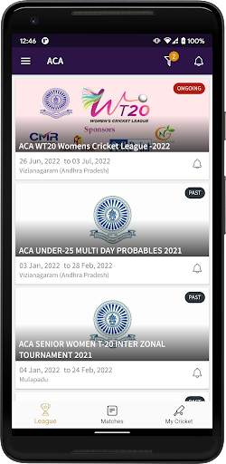 ACA-Andhra Cricket Association screenshot 3
