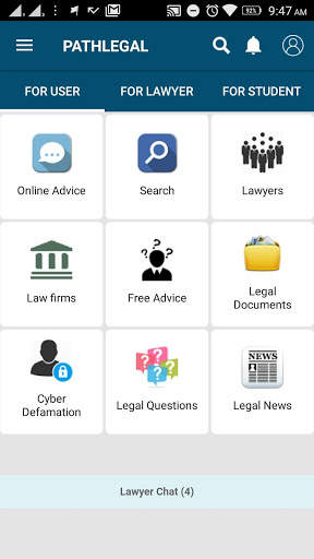 App for lawyers, law students & legal advice screenshot 5