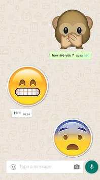 Big Emoji Stickers for WhatsApp screenshot 1