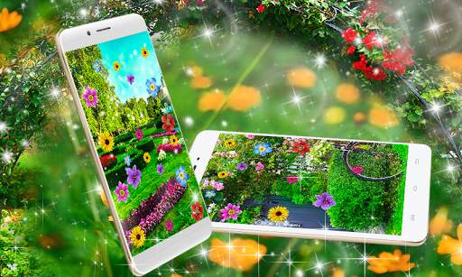 Garden Live Wallpaper HD screenshot 2