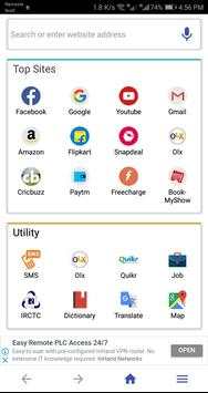 Fast Lite Browser screenshot 3