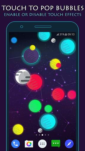 Galactic Bubble Live Wallpaper screenshot 8