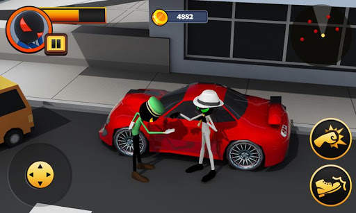 Criminal Stickman Escape 3D screenshot 2