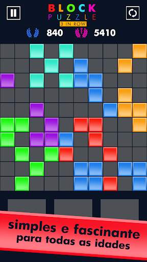 Enigma do bloco (Block puzzle) screenshot 1