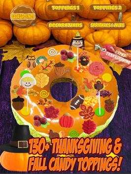 Thanksgiving Donut Maker Baker - Cook & Make Candy screenshot 6
