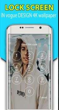 Justin Bieber lock screen Themes JB Snap wallpaper screenshot 4