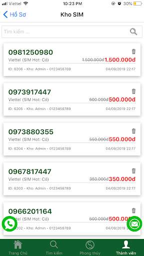 APP SIM SỐ ĐẸP screenshot 4