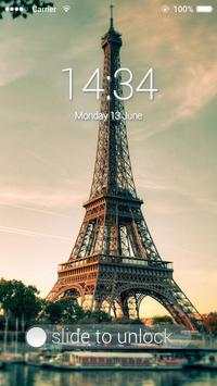 Fancy Screen Lock Paris screenshot 1