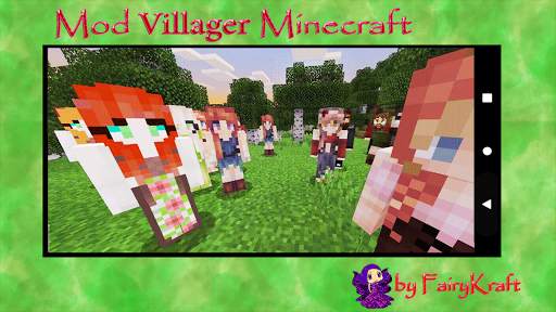👨‍👩‍👧‍👦Bonny Villagers Mod Minecraft screenshot 1