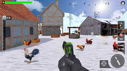 Chicken Shooting Hunting Games screenshot 2