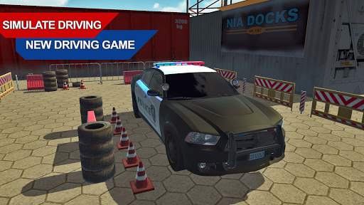 American Police Parking Simulator 3D screenshot 2
