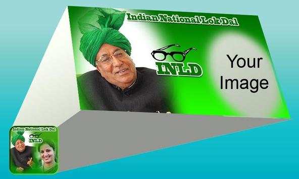 Indian National Lok Dal Photo Frame screenshot 1