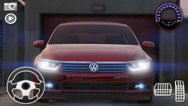 Driving Volkswagen Passat B8 Simulator Game screenshot 3
