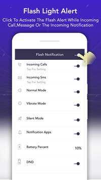 Flashlight  Alert 2017 screenshot 2