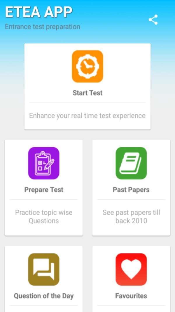 ETEA App || MCQS and Past Papers screenshot 1