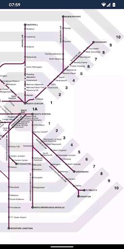 Boston Subway Map (Offline) screenshot 4