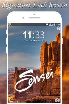 Signature Screen Lock स्क्रीनशॉट 3