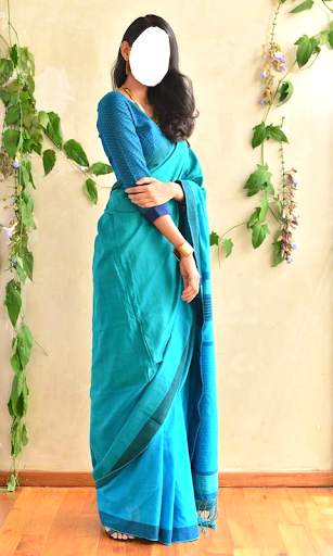 Women Cotton Saree Photo Suit screenshot 15