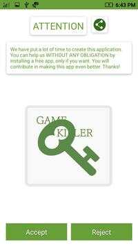 Game killer screenshot 2