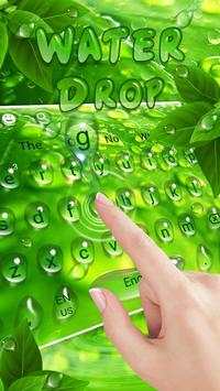 Water Drop Leaf Keyboard Theme screenshot 2
