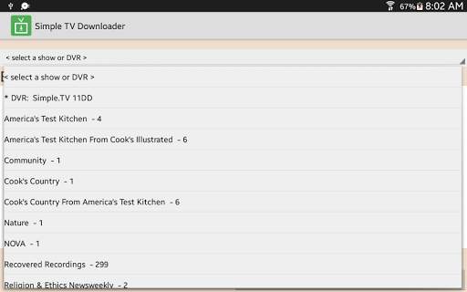 Simple TV Downloader screenshot 8