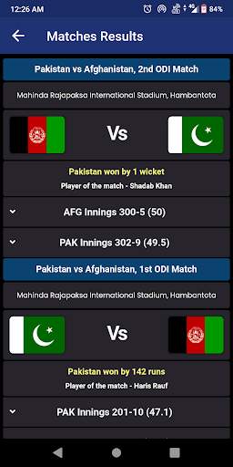 AFG vs IRE :Live Cricket Score screenshot 6