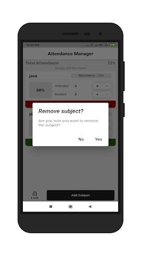 Attendance Manager 8 تصوير الشاشة