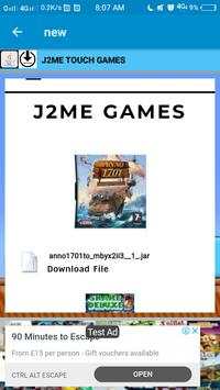 J2ME GAME FREE DOWNLOAD 4 تصوير الشاشة