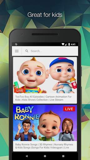 Tube TV - Live Stream Video Player 2 تصوير الشاشة