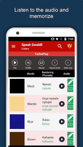 Speak Swahili : Learn Swahili Language Offline screenshot 2