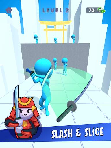 Sword Play! Jogo de ninja 3D screenshot 9
