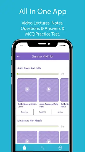 CBSE Class 8, 9, 10, 11, 12 Learning App NCERT screenshot 1