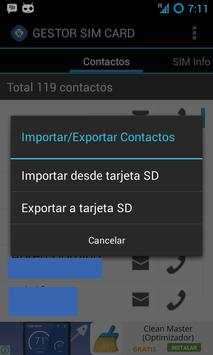 Gestor SIM Card screenshot 5