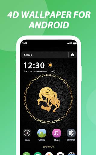 4D wallpapers for Android—Customize 4K wallpapers 1 تصوير الشاشة