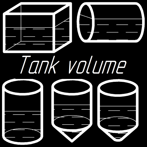 Tank volume calculator icon