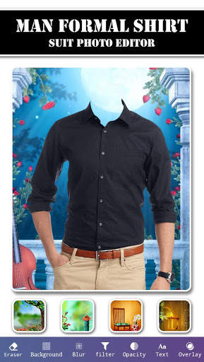 Man Formal Shirt Suit Photo Editor screenshot 7