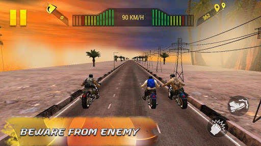Moto Attack 3D Bike Race 2016 screenshot 6