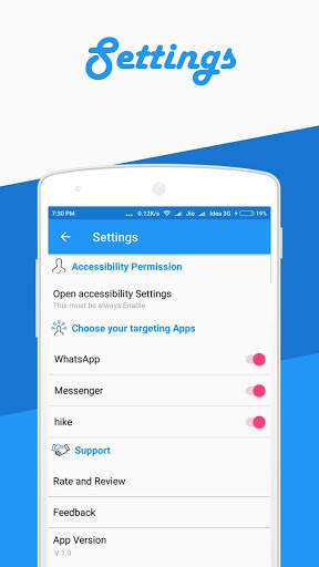 Unseen Messenger: No blue tick screenshot 7