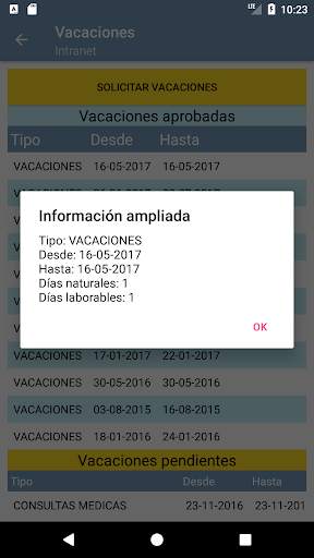 Intranet Zener screenshot 5