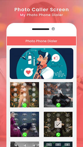 Photo Caller Screen - My Photo Phone Dialer скриншот 3