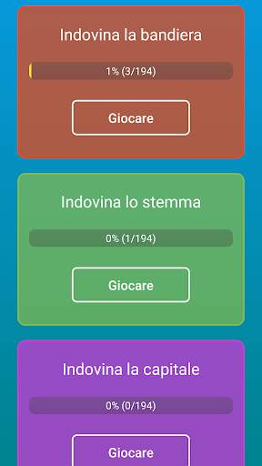 Bandiere del mondo e stemmi: Indovina il paese screenshot 5