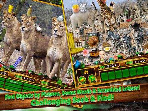 Hidden Objects Animal Kingdom - Travel Object Game screenshot 4