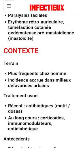 Maladie Infectieuse screenshot 11