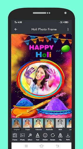 Holi Photo Frame screenshot 5