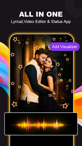 Slideshow Photo video maker with music - Particle screenshot 1