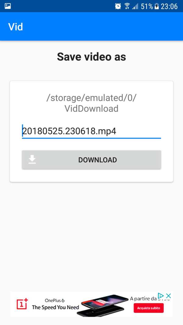 Vid Video Downloader screenshot 3