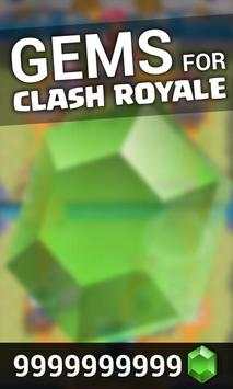 Gems for Clash Royale screenshot 1
